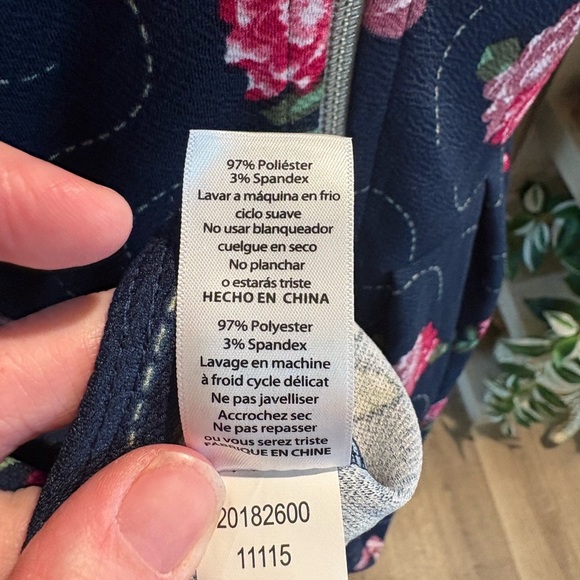 LuLaRoe Pink and Red Pleated Midi Sundress - Picture 7 of 7